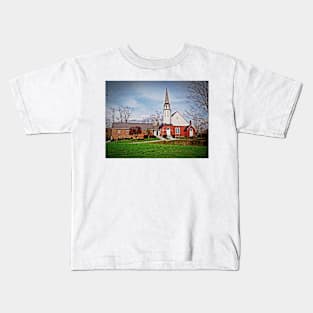 Stretched Steeple Kids T-Shirt